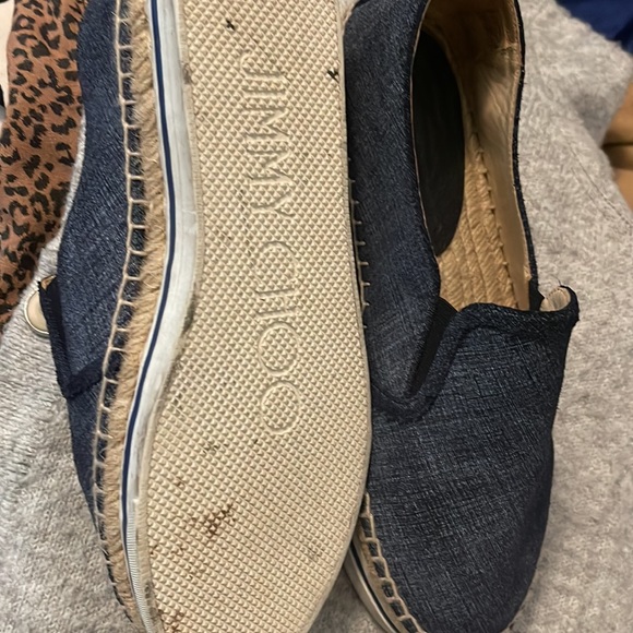 Jimmy Choo espadrilles Sz 7 - Picture 3 of 5